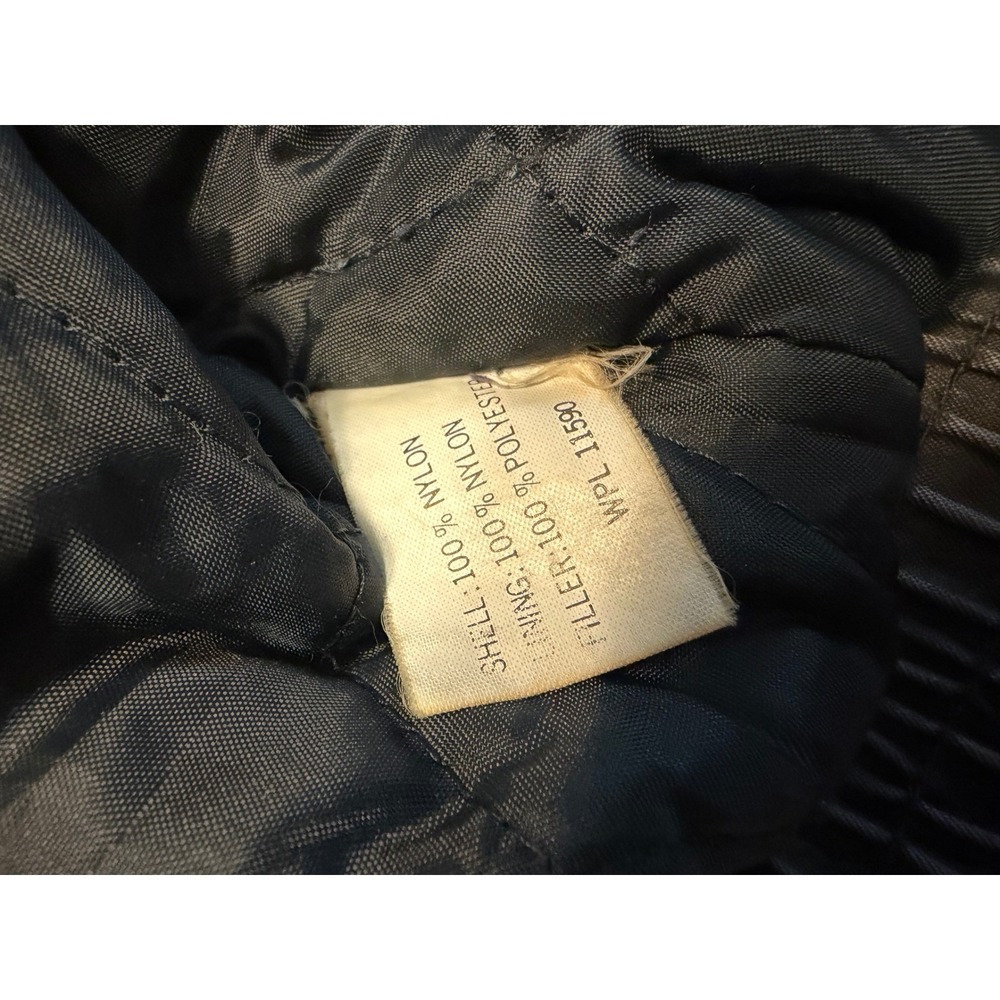 VTG Urban Equipment Kids Gray Nylon Bomber Flight Jacket Distressed Patches - Picture 9 of 10